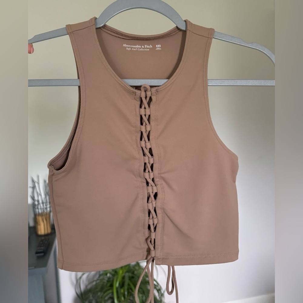 A&F Lace Front Top